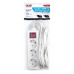 Сетевой удлинитель Buro BU-PS3.5/W 5 м (3 розетки) белый (пакет ПЭ), фото2