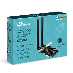 Адаптер Tp-Link ARCHER TX50E 11AX 3000Mbps dual-band PCI-E adapter, 2402Mbps at 5G and 574Mbps at 2.4G, support Bluetooth 5.0, WPA2 encryption, two external Antennas., фото2