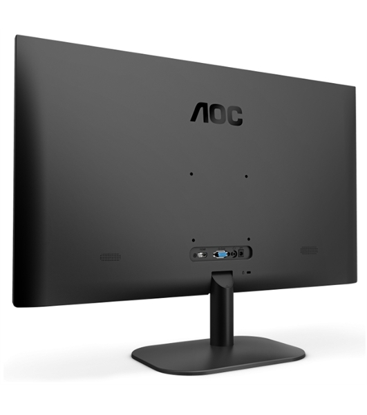 Монитор 27' AOC 27B2DM, VA 1920x1080, 75 Гц, 4 мс, 16:9, 250 кд/м², 1xHDMI, 1xDVI-D, 1xVGA, 1x3.5 мм, черный