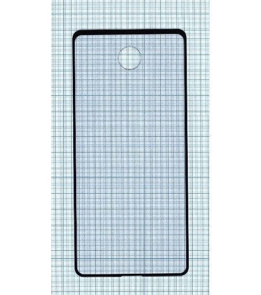 Защитное стекло 'Полное покрытие' для Samsung Galaxy S10 Plus черный