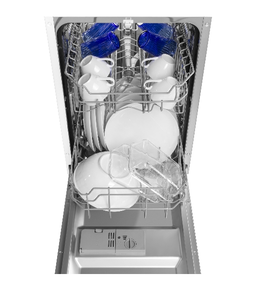 Посудомоечная машина Maunfeld MWF45220W, белый, 44.8 см, 10 компл., 49 дБ, класс A++