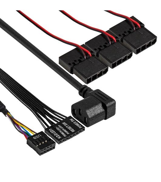 Серверный корпус ExeGate Pro 2U650-05 (RM 19', высота 2U, глубина 650,БП 2U-920ADS, 2*USB)