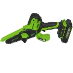 Цепная мини пила GreenWorks G24MCS10K2 аккумуляторная, 24v, 10 см, c АКБ 2АЧ и ЗУ (2008207UA), фото18