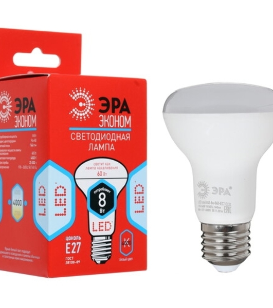 Лампа светодиодная ЭРА LED T8-24W-840-G13-1500 мм