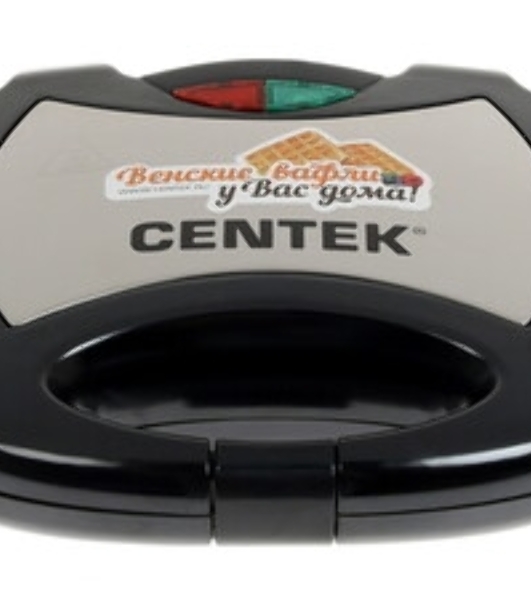 Вафельница Centek CT-1447,800 Вт. ВЕНСКИЕ ВАФЛИ анти пригарное покрытие, нагрев до 220 гр (в уп. 8 шт)