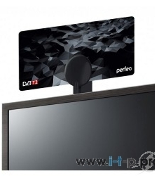Антенны для цифровых приставок DVB-T2 Perfeo ТВ антенна 'PLANE', пассивная, DVB-T2 (PF-TV3214)
