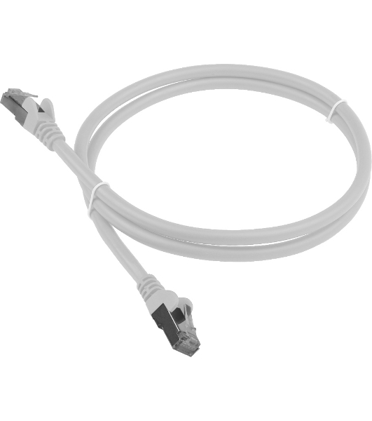 Патч-корд LANMASTER LSZH FTP кат.6, 2.0 м, белый