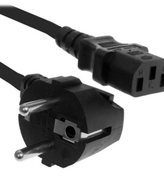 Кабель питания для ноутбуков Gembird/Cablexpert, 3м, Schuko- C5, 10А (PC-186-ML12-3M)