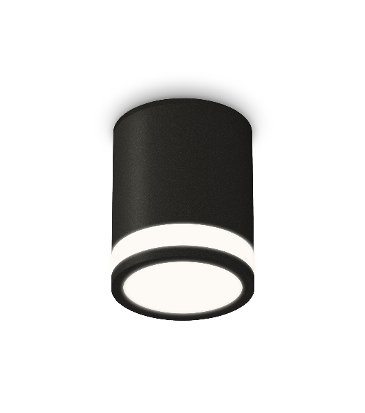Светильник Ambrella Light XS6302060 SBK/FR черный песок/белый матовый MR16 GU5.3 (C6302, N6221)