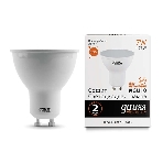 Лампа cветодиодная LED Gauss Elementary MR16 GU10 7W 530lm 3000К 13617, фото 1