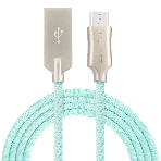 Кабель Crown USB - USB Type-C CMCU-3132C light blue, фото2
