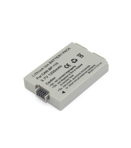 Аккумуляторная батарея для видеокамеры Canon HFR20 (BP-110) 3.7V 1500mAh