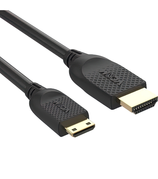 Кабель HDMI-19M --MiniHDMI-19M ver 2.0 1,5 м VCOM CG583-1.8M
