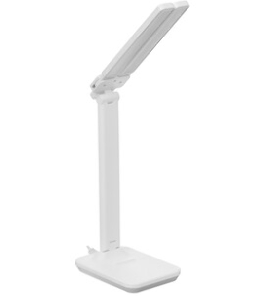 Настольный светильник Ultraflash UF-818 C01 белый (Led, светильник настольный, 6Вт, 6000К, аккум., 3 ур.яркости)