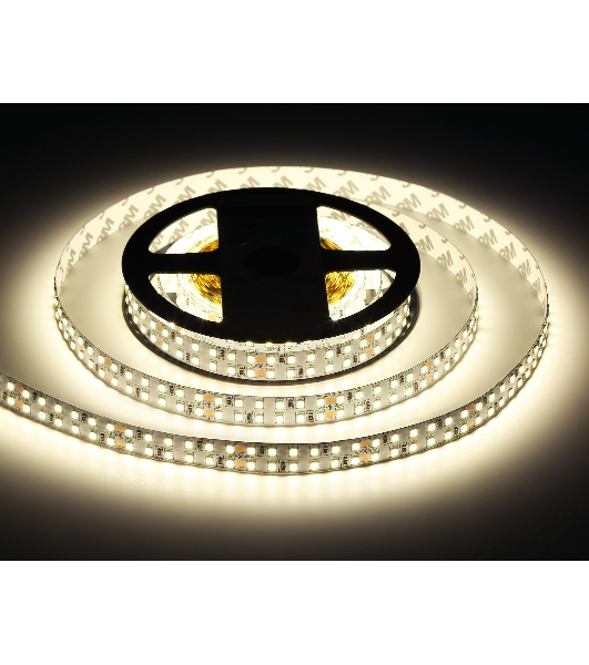 Светодиодная лента Ambrella light GS3702 2835 240Led /24W m/ 24V IP20 4500K/ 5000*14*1.2mm (2 конт.)