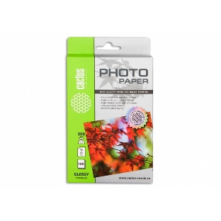 Фотобумага Cactus CS-GA6200100 глянцевая A6 200 г/м2 100 листов