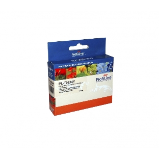 Картридж струйный ProfiLine PL-0824 для Epson StylusR270/R290/R295/R390/RX590/RX610/RX615/RX690/1410/TX700W/TX800FW/T50 Yellow водн