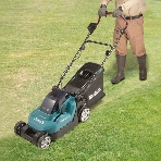 Газонокосилка аккумуляторная Makita DLM382CM2, 18 В, 4 Ач, фото3