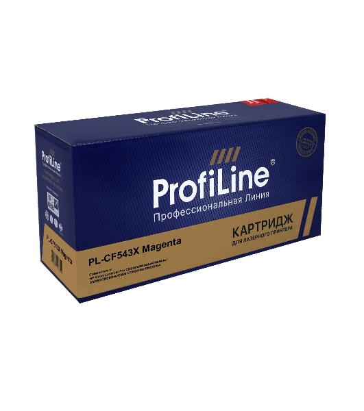 Картридж лазерный ProfiLine PL-CF543X №203X для принтеров HP Color LaserJet Pro M254/280/281 2500 копий Magenta