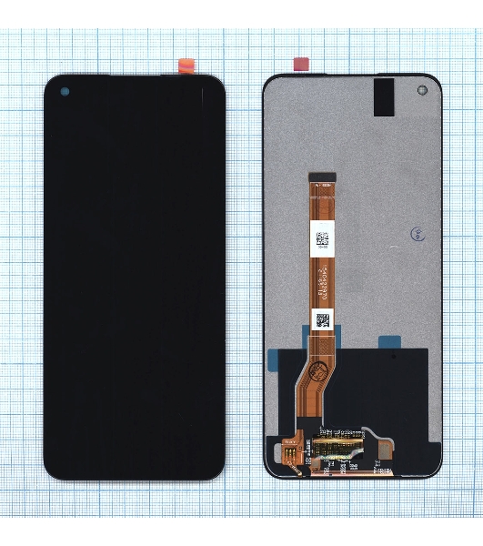 Дисплей для Realme 8i черный