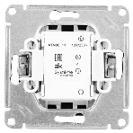 Systeme Electric AtlasDesign Жемчуг Выключатель 1-клавишный с подсвет.,сх.1а, 10АХ, мех., быстрозажим. клем., фото4