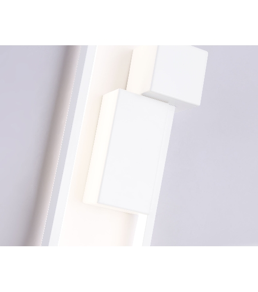 Светильник Ambrella light FL5222 SWH белый песок LED 3000K/4200K/6400K 24W 400*140*100