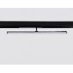 Управляемый светодиодный светильник для шинопровода Magnetic Ambrella light GL1361 BK черный IP20 12W 3000K-6400K 220V 120° 608*25*110 (Без ПДУ), фото3