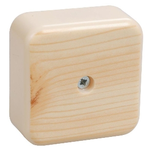 Коробка распаячная ОП 50х50х20 IP20 КМ41206-04 (4 клем. 3 кв.мм) сосна IEK UKO10-050-050-020-K34