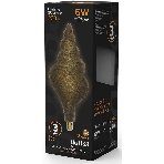 Лампа светодиодная филаментная Gauss Filament Vintage 6Вт цок.: E27 спираль 220B 2400K св. свеч. белый теп. (упак.: 1 шт), фото2