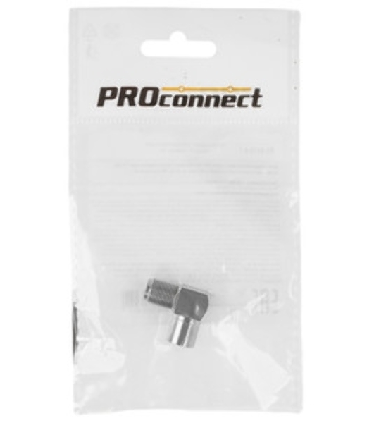 Переходник PROconnect гнездо F - гнездо TV