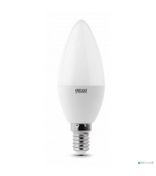 Лампа cветодиодная Gauss LED Elementary Candle 6W E14 4100K LD 33126
