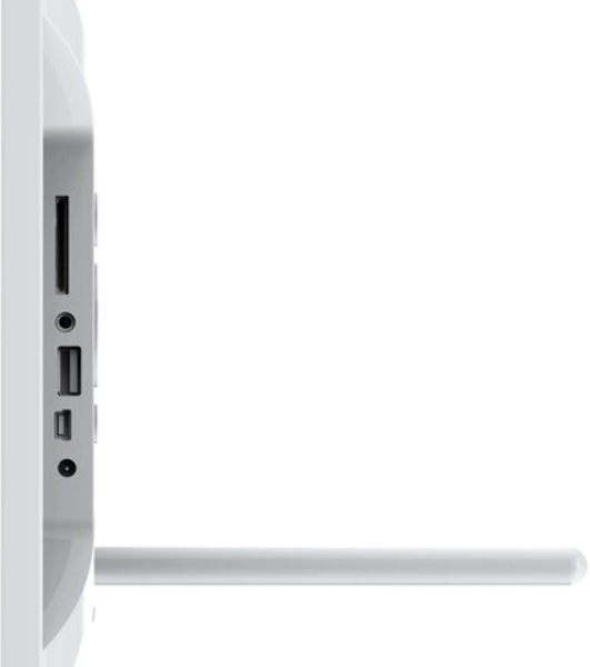 Фоторамка Digma 13.3' PF-1300 IPS 1920x1080 белый пластик ПДУ Видео