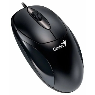 Мышь проводная Genius XScroll V3 черный, 1000 dpi, USB, кнопки - 3