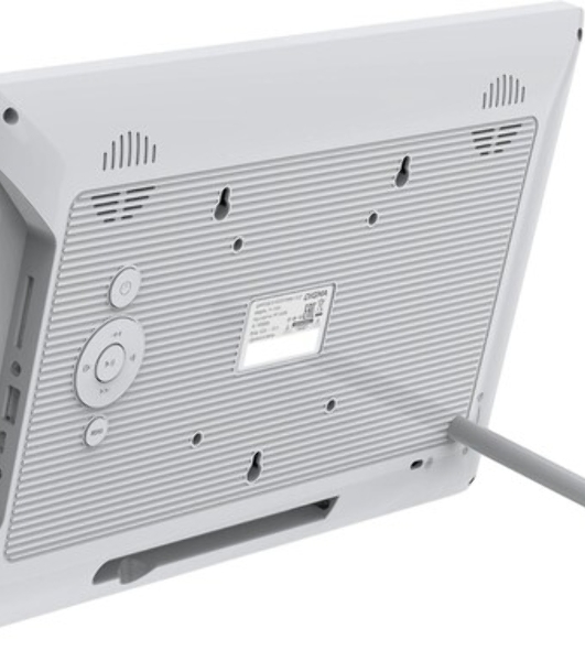 Фоторамка Digma 13.3' PF-1300 IPS 1920x1080 белый пластик ПДУ Видео