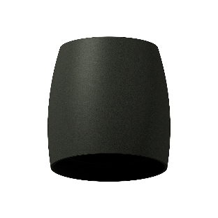 Корпус светильника C1142 SBK черный песок D100*80*H100mm MR16 GU5.3