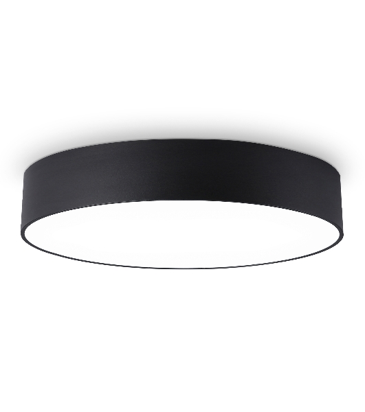 Потолочный светодиодный светильник Ambrella light FV5534 BK черный LED 60W 4200K D500*58 (Без ПДУ)