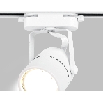Трековый однофазный светильник со сменной лампой Ambrella light GL5101 WH белый GU10 max 12W, фото6