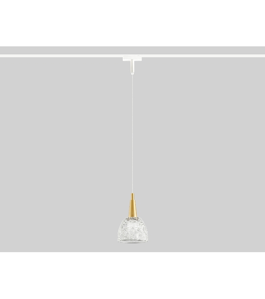 Светильник трековый светодиодный GV1656 BK/GD черный/золото IP20 9W 4200K 48V 24° D115*1500
