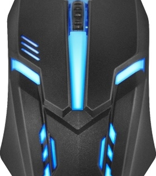 Мышь проводная Defender Cyber MB-560L черный, 1200 dpi, USB, кнопки - 3
