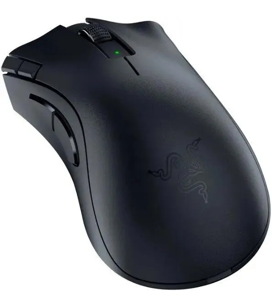 Мышь беспроводная Razer DeathAdder V2 X Hyperspeed черный, 14000 dpi, радиоканал, Bluetooth, USB, кнопки - 7