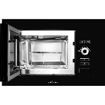 Встраиваемая микроволновая печь Monsher MMH 201 B, 59.3х38.5х31.3 см, мощность микроволновой печи 800-1250 Вт, мощность гриля 1000 Вт, 5 уровней мощности, электронное управление, многофункциональный дисплей, режим Микроволны/Гриль/Комби, автоменю8 программ, блокировка от детей, быстрый пуск, Принадлежности: высокая решетка для гриля, поворотный стол 245 мм, объем 20 л, : черный/стекло, фото11