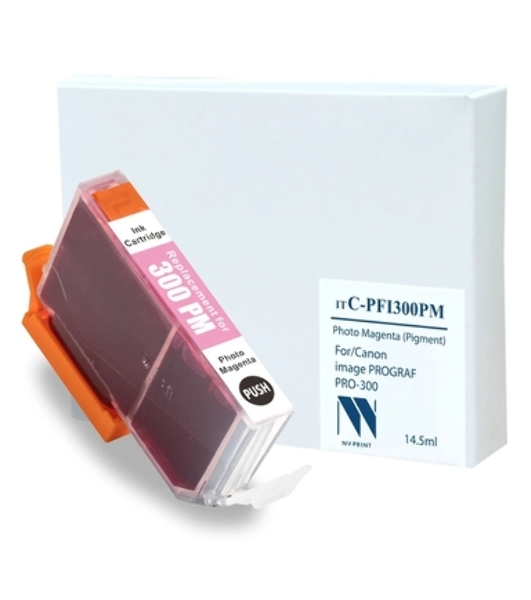 Картридж струйный NVPrint C-PFI300 M для Canon imagePROGRAF PRO-300