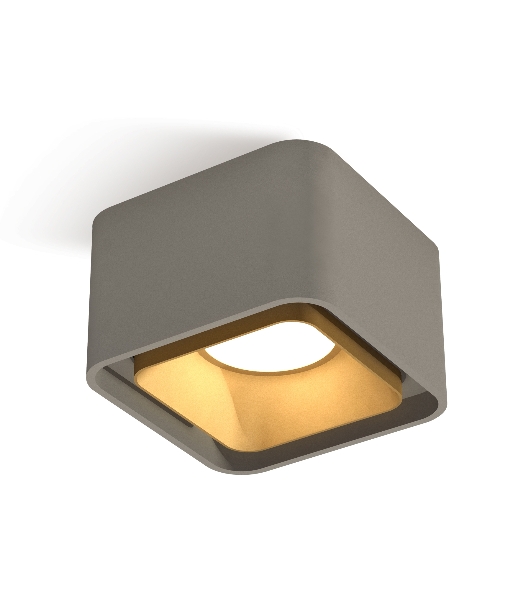 Светильник Ambrella Light XS7834004 SGR/SGD серый песок/золото песок MR16 GU5.3 (C7834, N7704)