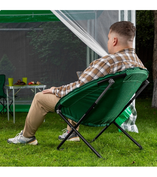 Кресло Palisad Camping круглое 85х46х85 см