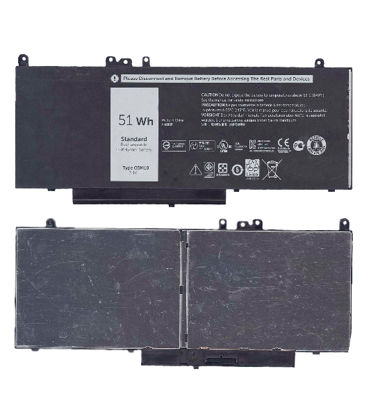 Аккумулятор для ноутбука Dell Latitude E5450, E5470, E5550, E5570, 51wh, 7.4V, Dell, 6460