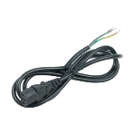 Шнур питания ITK PC-C13N-2M C13 проводник.:3x1.5мм2 2м 230В 10А (упак.:1шт) черный, фото 1