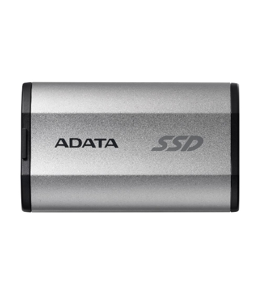 Внешний SSD ADATA SD810, 4Tb, USB 3.2 Gen 2x2 Type-C, R/W 2000/2000, серебристый
