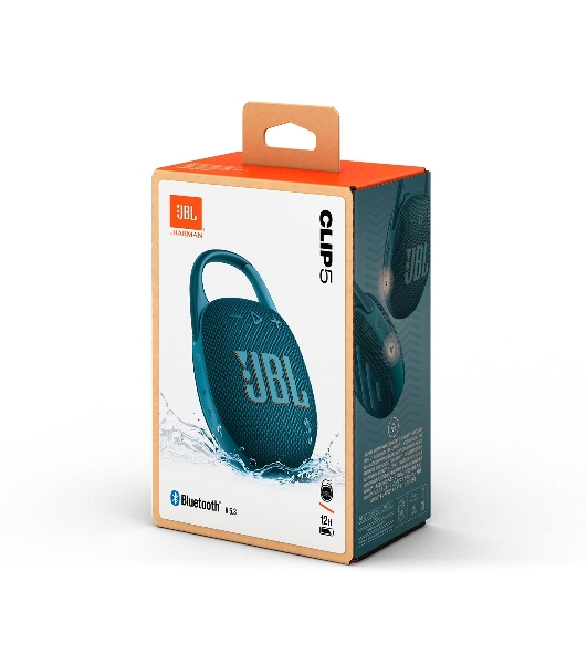 Портативная акустика JBL CLIP 5, синий