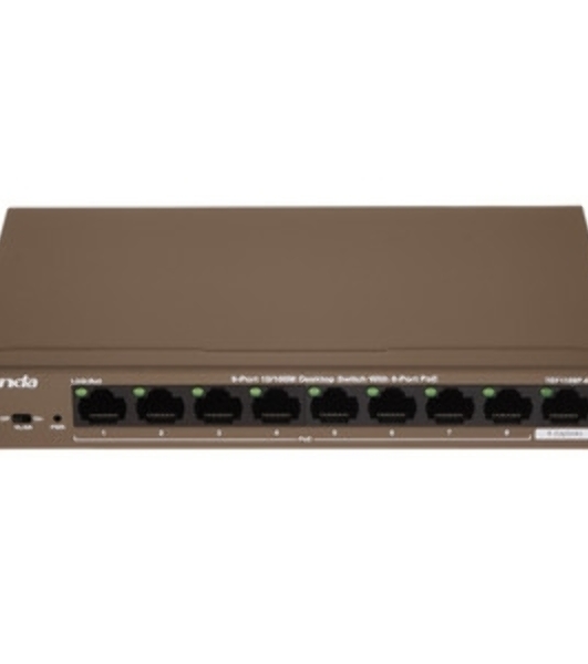 Коммутатор 9PORT 10/100M POE TEF1109P-8-102W Tenda