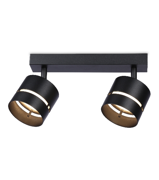 Светильник Ambrella light TN71060/2 BK черный GX53/2 max 12W 280*85*150